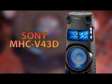 Home audio system mhc v43d как подключить блютуз